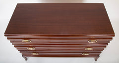 Tommi Parzinger for Parzinger Originals Mahogany Dresser