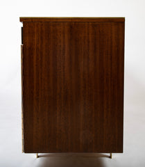 Mahogany & Brass Credenza by Paul McCobb for Calvin Furniture Company