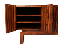 Custom Designed Solid Rosewood Sideboard by Design One Inc.