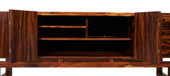 Custom Designed Solid Rosewood Sideboard by Design One Inc.