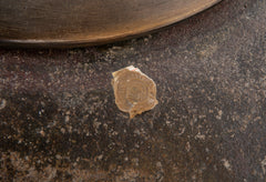 Two Bronze Glazed Ceramic Lamps