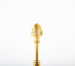 A Pair of Maison Charles Urn Form Lamps with Reed Decor