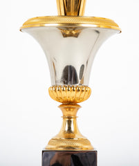 Pair of Maison Charles Urn Form Lamps