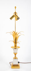 Pair of Maison Charles Urn Form Lamps