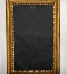 Charming Small French Gilt Wood and Painted Mirror