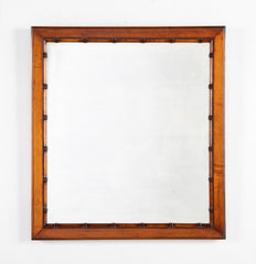 Late 19th Century English Faux Bamboo Mirror
