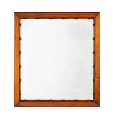 Late 19th Century English Faux Bamboo Mirror