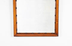 Late 19th Century English Faux Bamboo Mirror