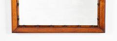 Late 19th Century English Faux Bamboo Mirror
