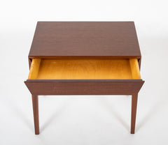 A Pair of Severin Hansen-Hasler Rosewood and Cane Nightstands