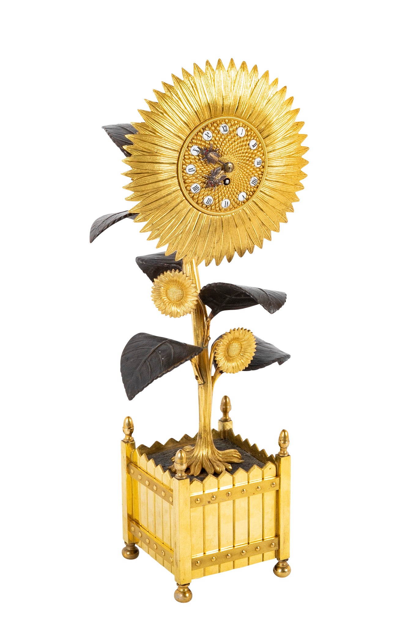 Sunflower Form Clock