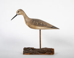 Standing Yellowlegs Painted Wood Stickup Decoy