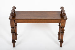 Oak Hall Bench In The Style of George Bullock