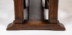 George III Neoclassically Inspired Oak Gate Legged Table