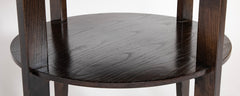 An Andre Sornay Round Occasional Table with Subtle Studding Detail