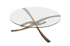 Round Coffee Table by Michel Mangematin