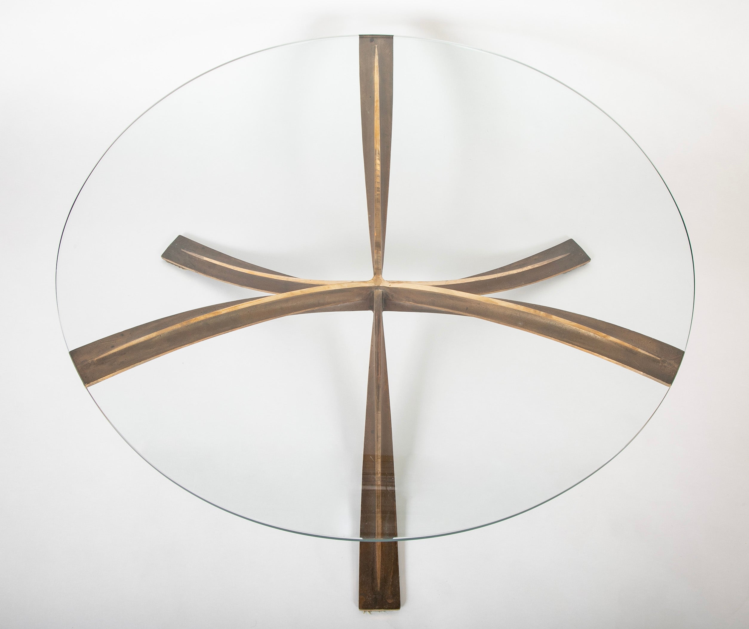 Round Coffee Table by Michel Mangematin