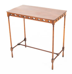 Georgian Table With Pierced Apron