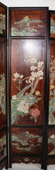 Chinese Six Panel Double Sided Painted Screen from The Republic Period