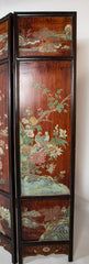 Chinese Six Panel Double Sided Painted Screen from The Republic Period