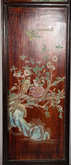 Chinese Six Panel Double Sided Painted Screen from The Republic Period