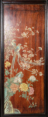 Chinese Six Panel Double Sided Painted Screen from The Republic Period