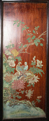 Chinese Six Panel Double Sided Painted Screen from The Republic Period