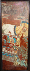 Chinese Six Panel Double Sided Painted Screen from The Republic Period