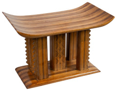 Ashanti Carved Assemblage Stool