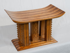 Ashanti Carved Assemblage Stool