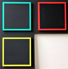 “3 Carrés 2” (3 Squares 2) by Joel Froment  (French, Born in 1938)  Circa 1985