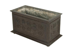 A French Gothic Revival Bronze Planter