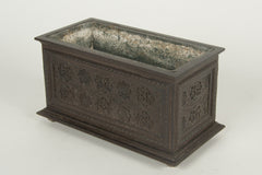 A French Gothic Revival Bronze Planter