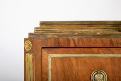Russian Burl Walnut Commode