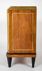 Russian Burl Walnut Commode