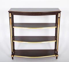 Pair of Regency Style Four Tier Console Servers