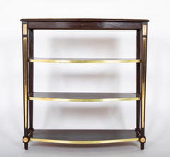 Pair of Regency Style Four Tier Console Servers