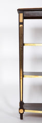 Pair of Regency Style Four Tier Console Servers