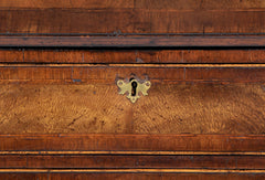 Queen Anne Two Part Walnut Secretary Desk