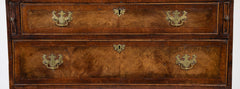 Queen Anne Two Part Walnut Secretary Desk