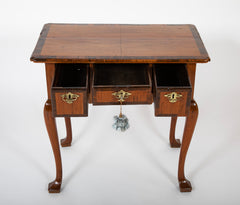 George I Banded English Lowboy