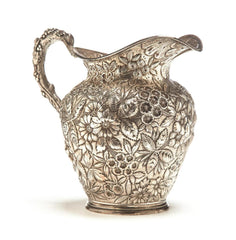 Sterling Repousse Pitcher by Justis & Armiger