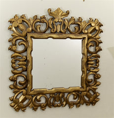 Hollywood Regency Giltwood Mirror
