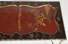Japanese Lacquered Top upon Bagues Bronze Base
