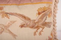 Three French Aubusson Tapestry Pillows