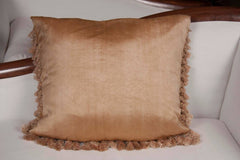 Three French Aubusson Tapestry Pillows