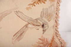 Three French Aubusson Tapestry Pillows