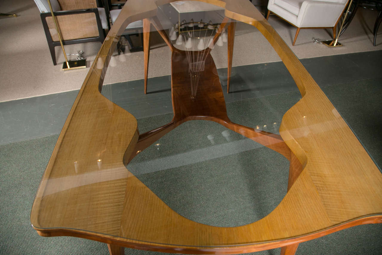 Italian Modernist Table in the Manner of Carlo di Carli