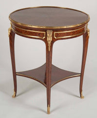 French Bronze Mounted Gueridon Table