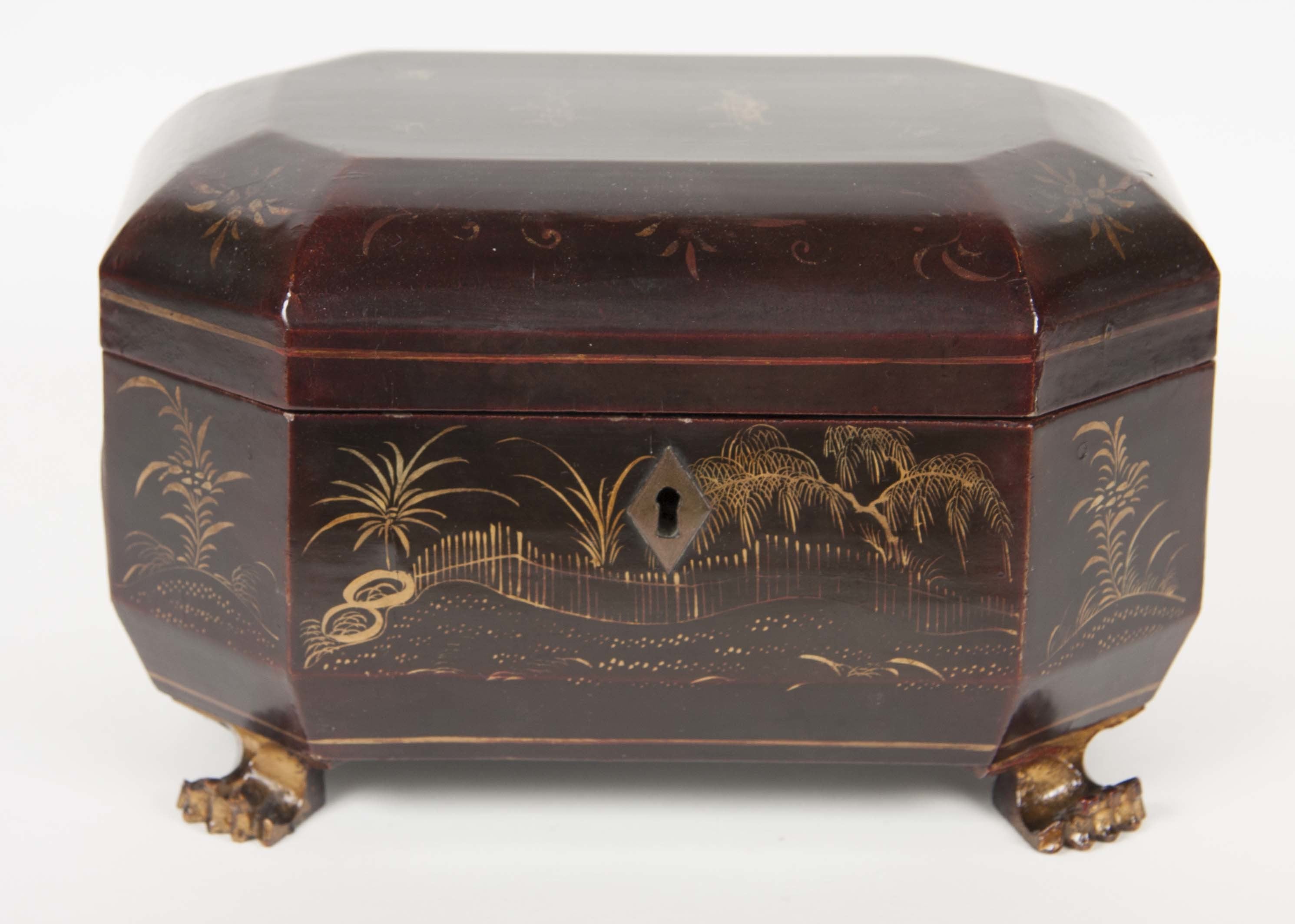 Chinese Export Tea Caddy